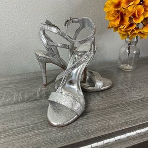 Silver Gianni Bini heels